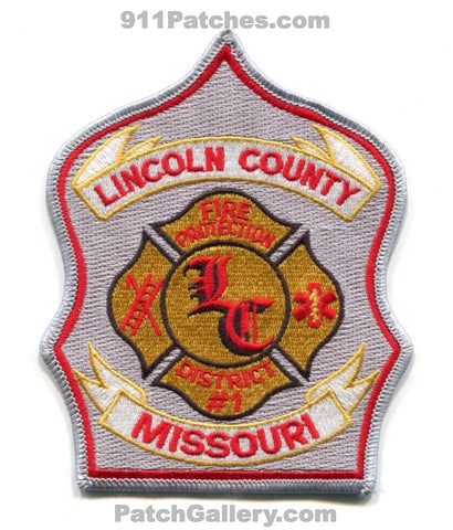 Lincoln County Fire Protection District Number 1 Patch Missouri MO