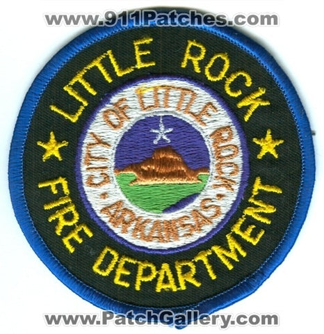 Little Rock Fire Department Patch Arkansas AR