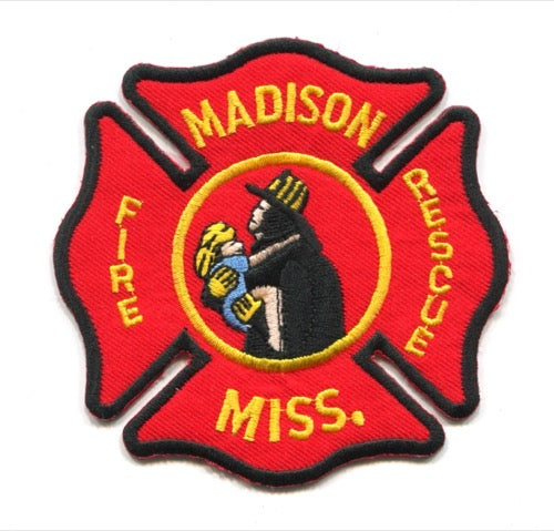 Madison Fire Rescue Department Patch Mississippi MS