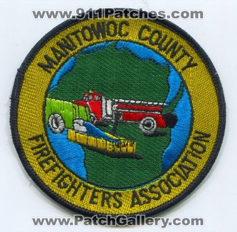 Manitowoc County Firefighters Association Patch Wisconsin WI