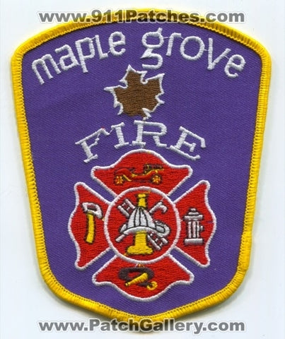 Maple Grove Fire Department Patch Minnesota MN