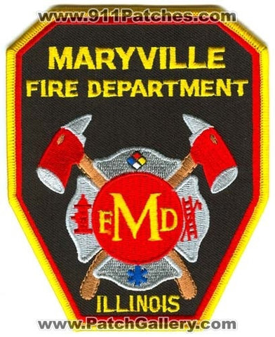 Maryville Fire Department Patch Illinois IL