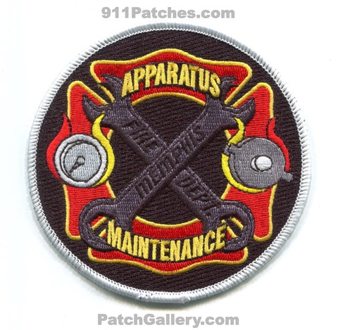 Memphis Fire Department Apparatus Maintenance Patch Tennessee TN