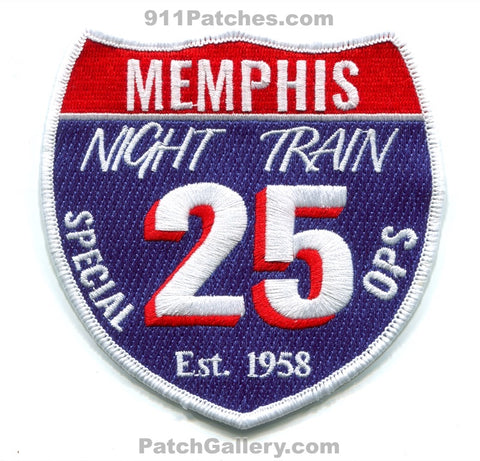 Memphis Fire Department Station 25 Patch Tennessee TN