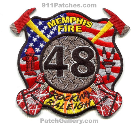 Memphis Fire Department Station 48 Patch Tennessee TN