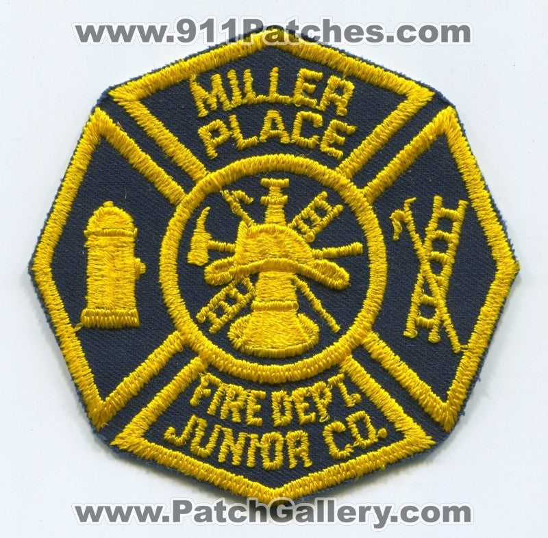 Miller Place Fire Department Junior Company Patch New York NY