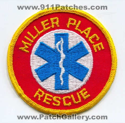Miller Place Rescue EMS Patch New York NY