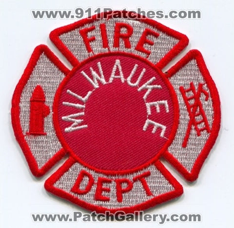 Milwaukee Fire Department Patch Wisconsin WI