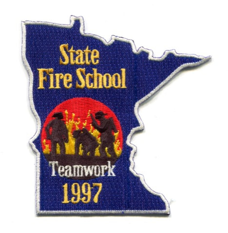 Minnesota State Fire School 1997 Patch Minnesota MN