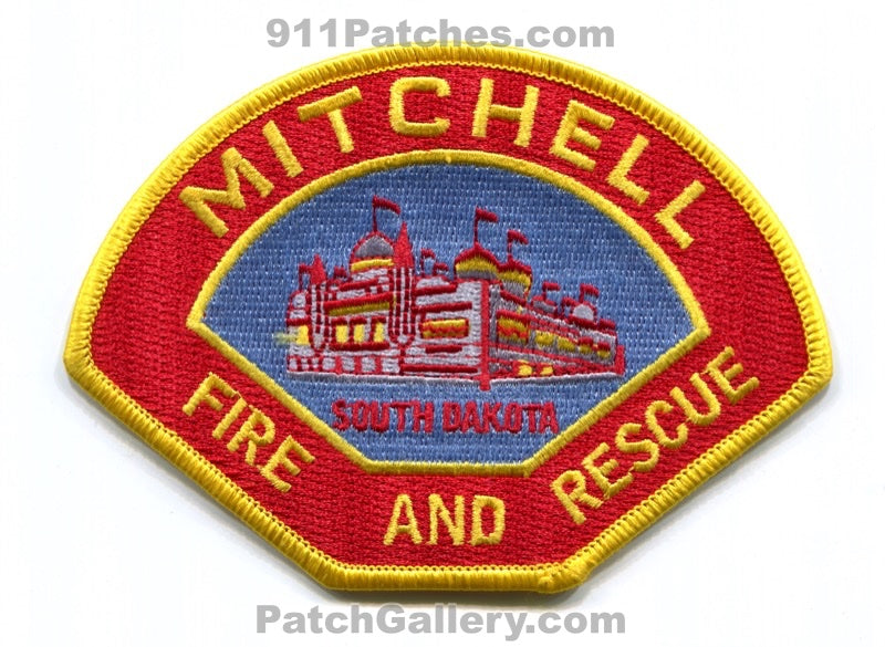 Mitchell Fire and Rescue Department Patch South Dakota SD