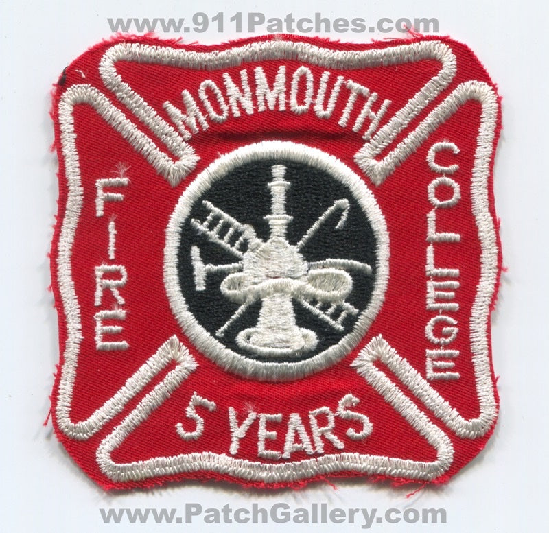 Monmouth Fire College 5 Years Patch New Jersey NJ