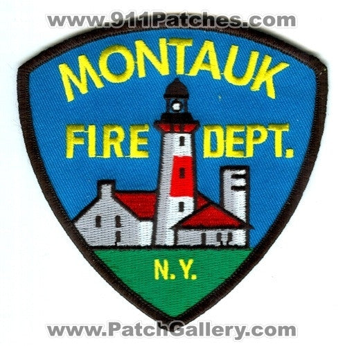 Montauk Fire Department Patch New York NY
