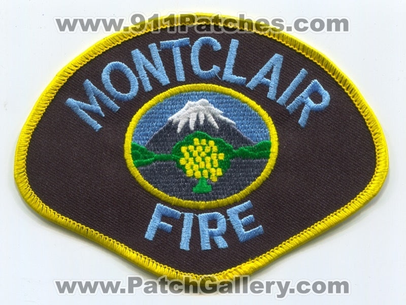 Montclair Fire Department Patch California CA