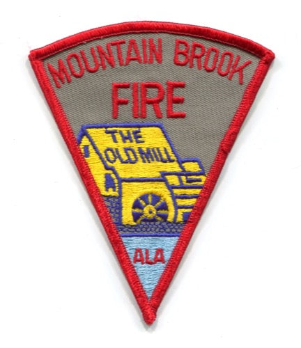 Mountain Brook Fire Department Patch Alabama AL