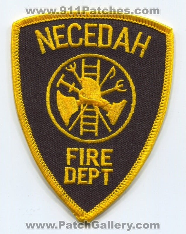 Necedah Fire Department Patch Wisconsin WI