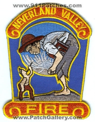 Neverland Valley Fire Department Michael Jacksons Ranch Patch California CA