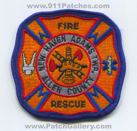 New Haven Adams Township Allen County Fire Rescue Department Patch Indiana IN