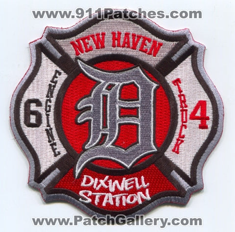 New Haven Fire Department Engine 6 Truck 4 Patch Connecticut CT