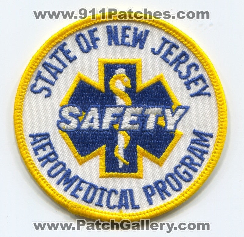 New Jersey State Aeromedical Program Safety EMS Patch New Jersey NJ