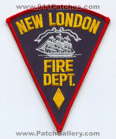 New London Fire Department Patch Connecticut CT