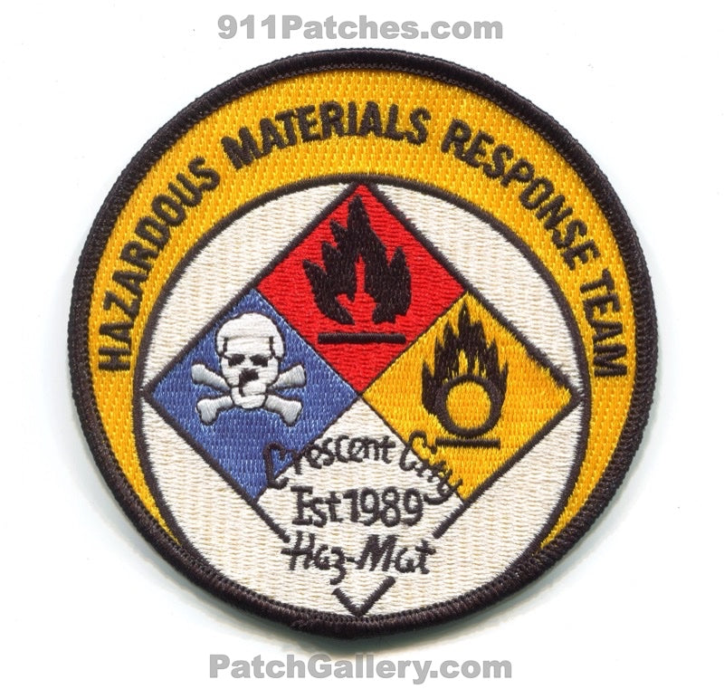 New Orleans Fire Department Hazardous Materials Patch Louisiana LA