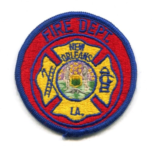 New Orleans Fire Department Patch Louisiana LA