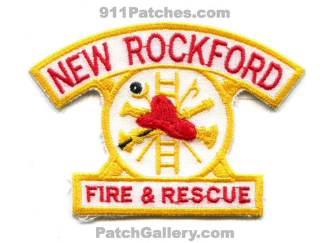 New Rockford Fire Rescue Department Patch North Dakota ND