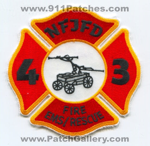 Newton Falls Joint Fire District NFJFD Station 43 Patch Ohio OH