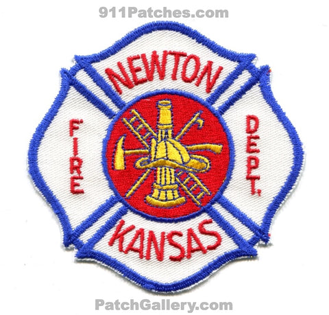 Newton Fire Department Patch Kansas KS