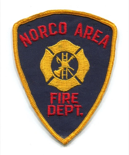 Norco Area Fire Department Patch Louisiana LA