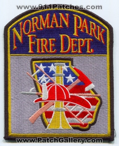 Norman Park Fire Department Patch Georgia GA