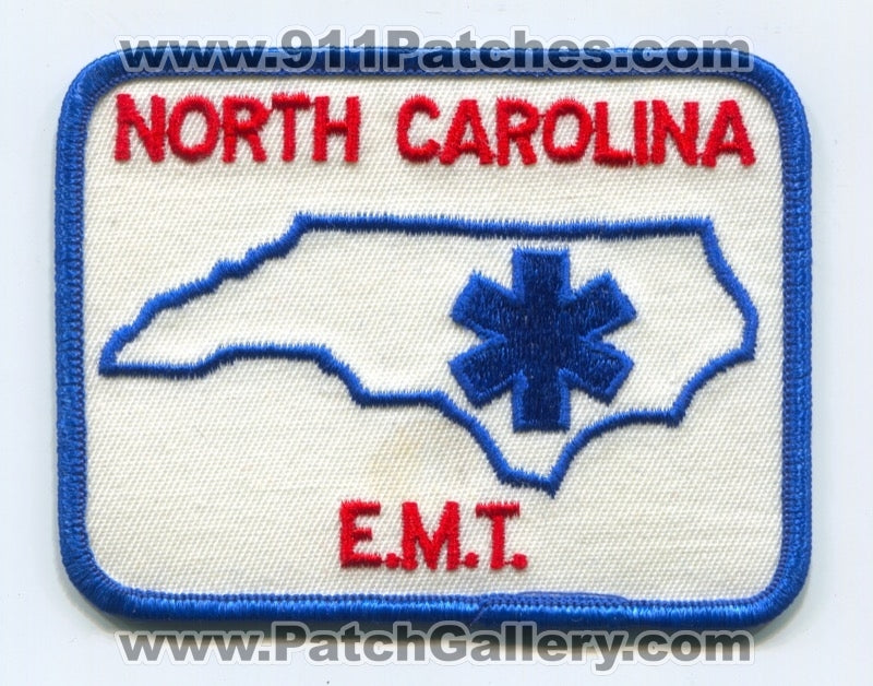 North Carolina State Emergency Medical Technician EMT EMS Patch North