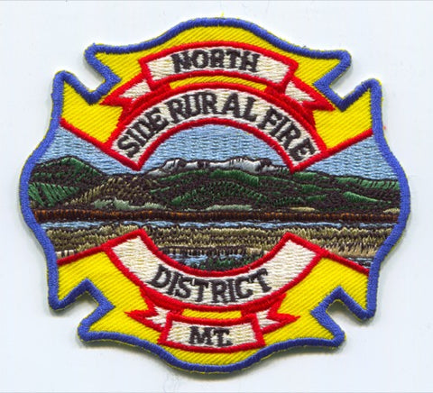 North Side Rural Fire District Patch Montana MT