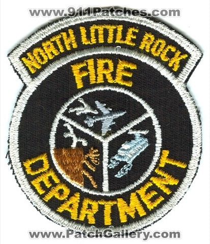 North Little Rock Fire Department Patch Arkansas AR