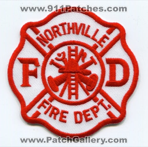 Northville Fire Department Patch Michigan MI