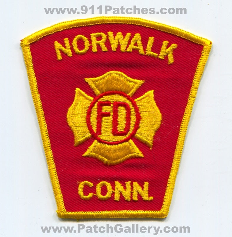 Norwalk Fire Department Patch Connecticut CT