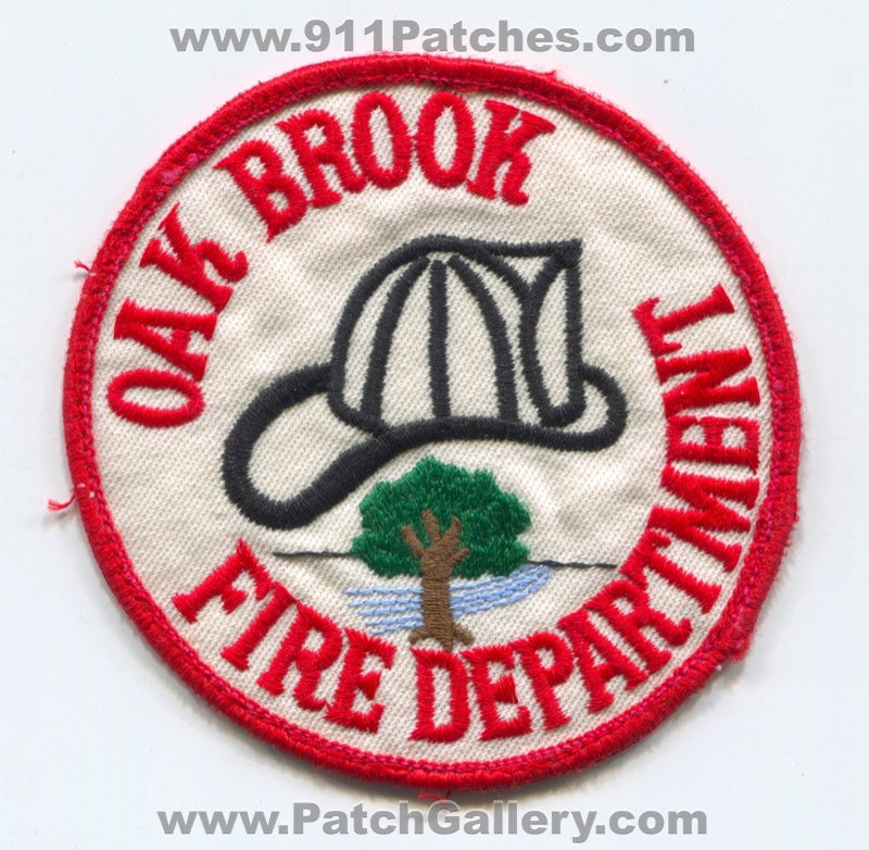 Oak Brook Fire Department Patch Illinois IL
