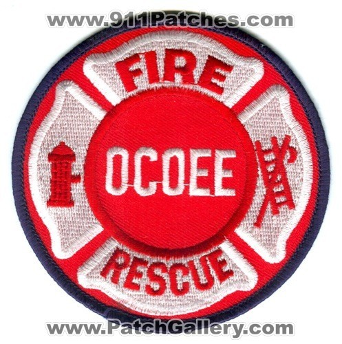 Ocoee Fire Rescue Department Patch Florida FL
