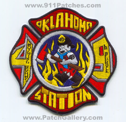 Oklahoma Fire Department Station 49 Apollo Patch Pennsylvania PA