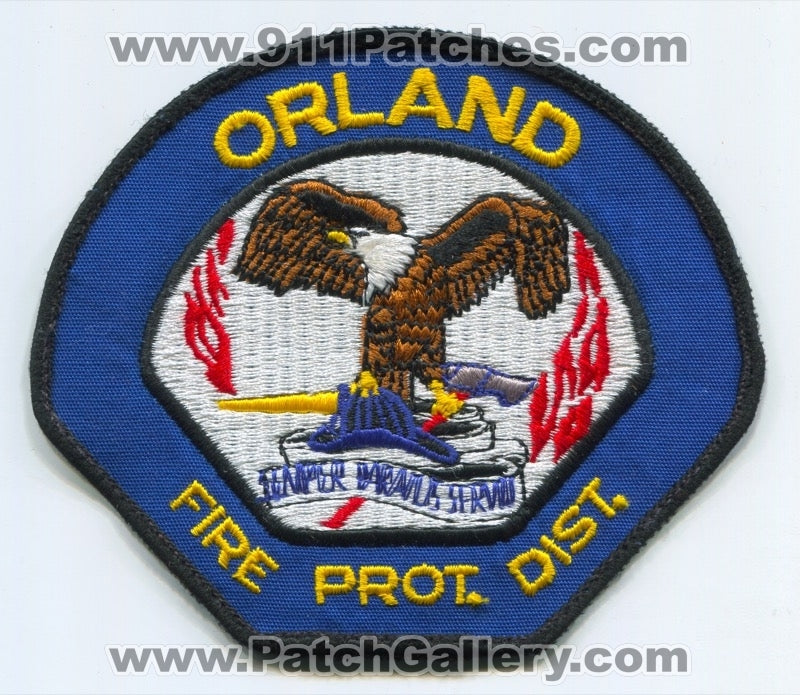 Orland Fire Protection District Patch Illinois IL