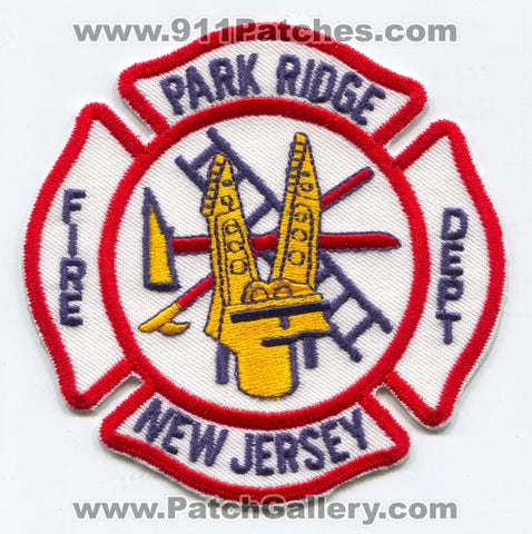 Park Ridge Fire Department Patch New Jersey NJ