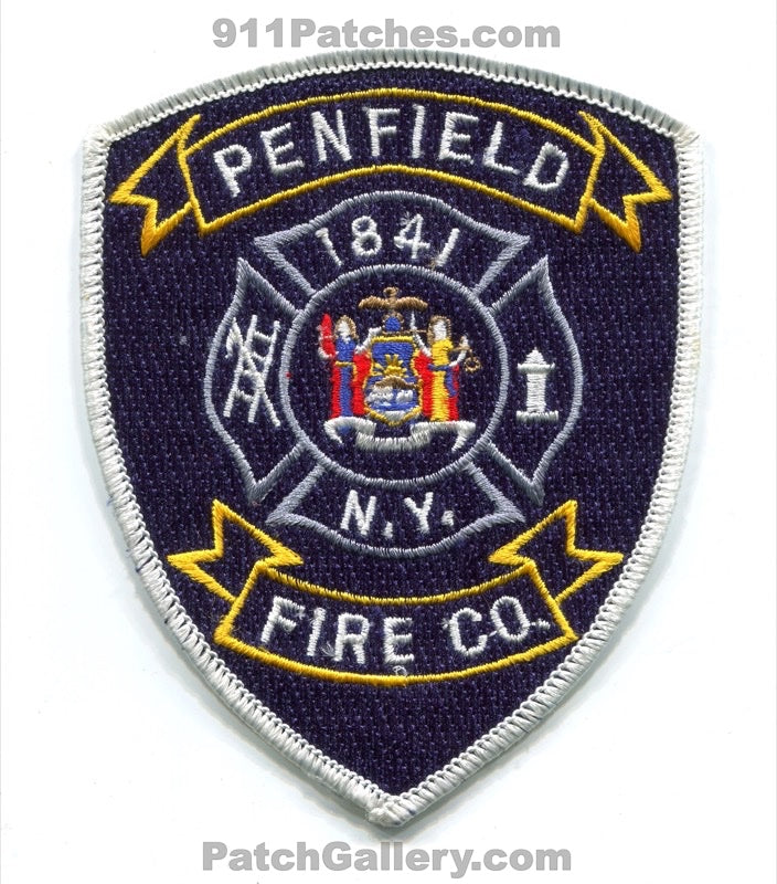 Penfield Fire Company Patch New York NY v1