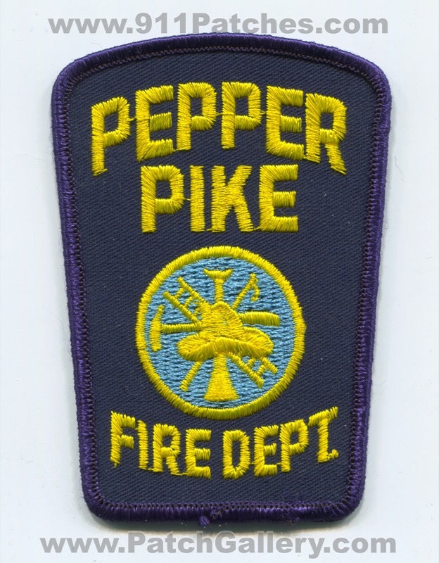 Pepper Pike Fire Department Patch Ohio OH