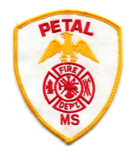 Petal Fire Department Patch Mississippi MS