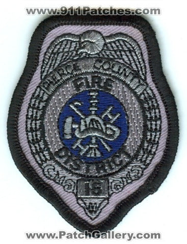 Pierce County Fire District 15 Patch Washington WA