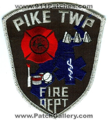 Pike Township Fire Department Patch Indiana IN