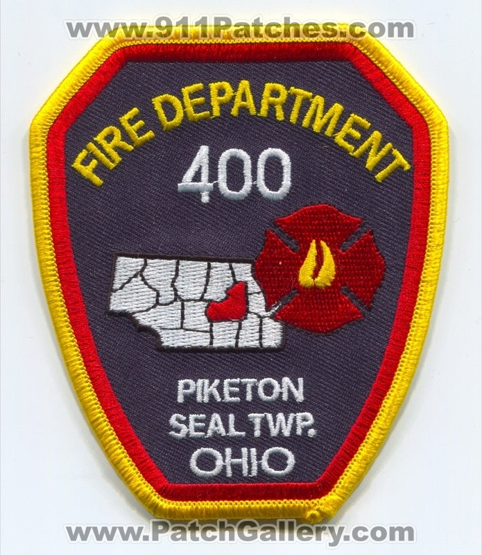 Piketon Seal Township Fire Department 400 Patch Ohio OH