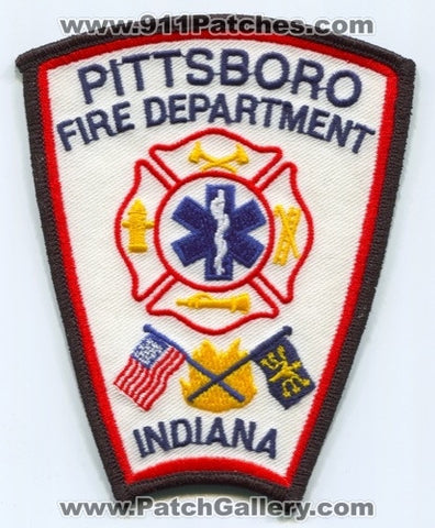 Pittsboro Fire Department Patch Indiana IN