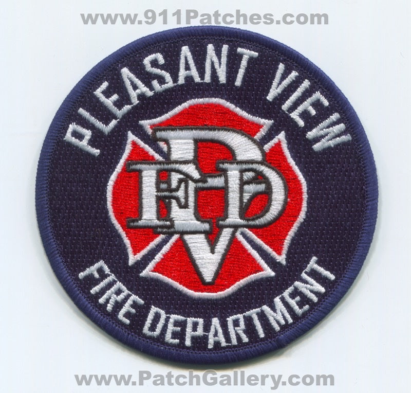 Pleasant View Fire Department Patch Colorado CO