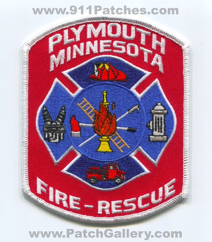 Plymouth Fire Rescue Department Patch Minnesota MN